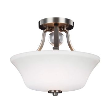 Feiss EVINGTON FE-EVINGTON-SF-SN Lampă de tavan 2x60W/E27