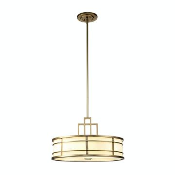Feiss Fusion FE-FUSION-P-L-PNBR Lampă cu pendul 3x60W/E27