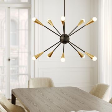 Feiss JAX FE-JAX10-MB Candelabru 10x3,5W/G9 3000K 3200LM