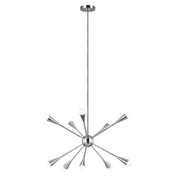 Feiss JAX FE-JAX10-PN Candelabru 10x3,5W/G9 3000K 3200LM
