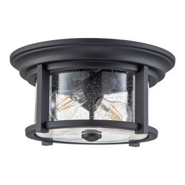Feiss Merrill FE-MERRILL-F-BLK Lustră de tavan 2x60W/E27 IP44
