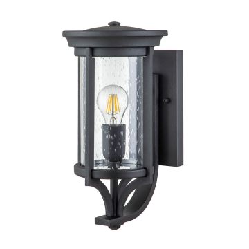 Feiss Merrill FE-MERRILL1-S-BLK Aplique de perete 1x60W/E27 IP44