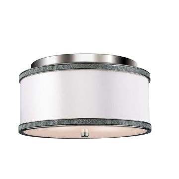 Feiss PAVE FE-PAVE-F-S Lustră de tavan 2x60W/E27
