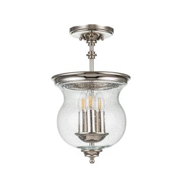 Feiss Pickering Lane FE-PICKERING-LANE-SF-PN Lampă de tavan 3x40 W/E14