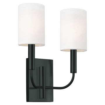 Generation Lighting Brianna FE-BRIANNA2-BK Aplique de perete 2x60W/E14