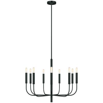 Generation Lighting Brianna FE-BRIANNA9-BK Candelabru 9x60W/E14