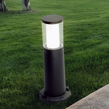 Fumagalli Carlo FMG-CARLO-MB-BLK Lampă de podea 1x6W/GU10 4000K-2700K 615lm IP55