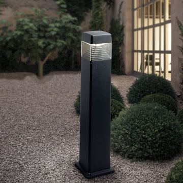 Fumagalli Ester FMG-ESTER-BLK Lampă de podea 1x10W/GX53 6500K-4000K-2700K 1290lm IP55