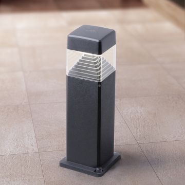Fumagalli Ester FMG-ESTER-MB-BLK Lampă de podea 1x10W/GX53 6500K-4000K-2700K 1290lm IP55