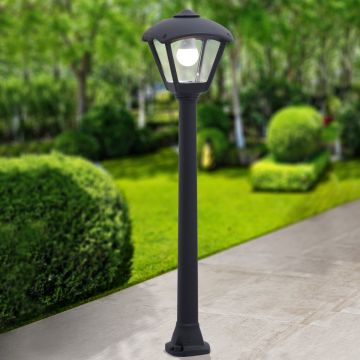 Fumagalli Giaffa FMG-GIAFFA-DARIO-BLK Lampă de podea 1x23W/E27 2700K 800lm IP55