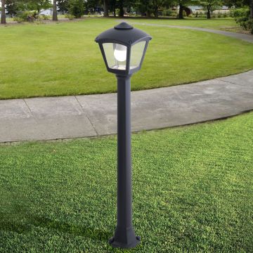 Fumagalli Giaffa FMG-GIAFFA-ROBY-BLK Lampă de podea 1x23W/E27 2700K 800lm IP55