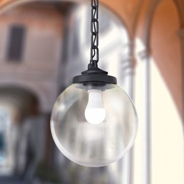 Fumagalli Sicar FMG-SICAR-GLOBE-BLK Lampă cu pendul 1x23W/E27 IP55