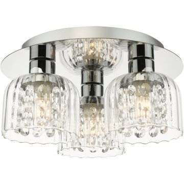 Dar Lighting Forseti FOR5350 Lampă de tavan 3x5w/G9 IP44