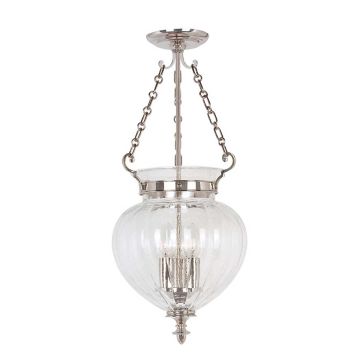 Elstead Lighting FINSBURY PARK FP-P-M-POL-NCKL Lampă cu pendul 3x60W/E14