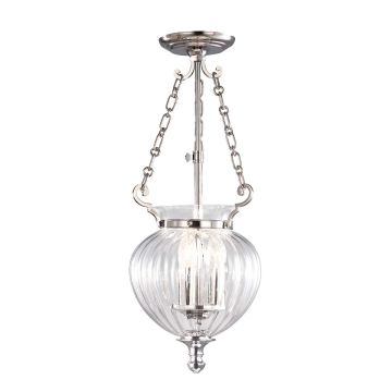 Elstead Lighting FINSBURY PARK FP-P-S-POL-NCKL Lampă cu pendul 3x60W/E14