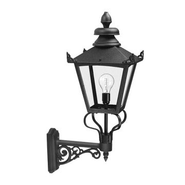 Elstead Lighting GRAMPIAN GB1-BLACK Aplique de perete 1x150W/E27 IP23