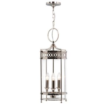 Elstead Lighting GUILDHALL GH-P-PN Lampă cu pendul 3x60W/E14