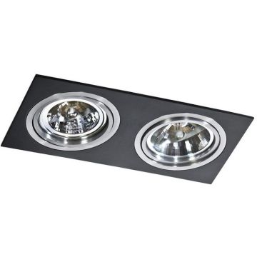 AZzardo SIRO AZ0772 Lumină îngropată deasupra plafonului 2x50W/GU10 ES111