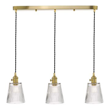 Dar Lighting HADANO HAD3640-05 Lampă cu pendul 3x40W/E14
