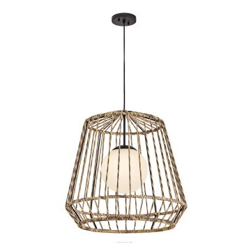 Hinkley Arlen HK-ARLEN-P1-L-BK Lampă cu pendul 1x60W/E27 ip44