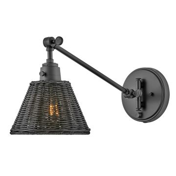 Hinkley Lighting Arti HK-ARTI-1W-BK-BR Aplique de perete 1x60W/E27 IP20