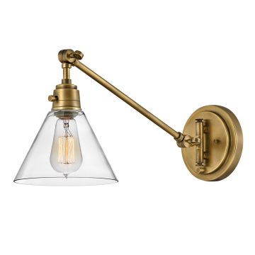Hinkley Lighting Arti HK-ARTI-1W-HB-CG Aplique de perete 1x60W/E27 IP20