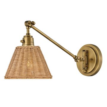 Hinkley Lighting Arti HK-ARTI-1W-HB-NR Aplique de perete 1x60W/E27 IP20
