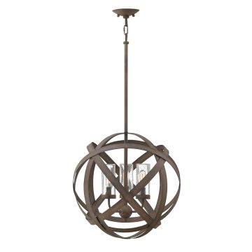 Hinkley Lighting CARSON HK-CARSON-3P Lampă cu pendul 3x40W/E14 IP44
