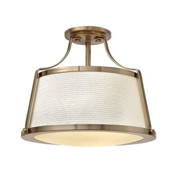 Hinkley Lighting CHARLOTTE HK-CHARLOTTE-SF-BC Lampă de tavan 3x75W/E27