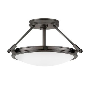 Hinkley Lighting Collier HK-COLLIER-SF-S-BX Lampă de tavan 3x40W/E14 IP20