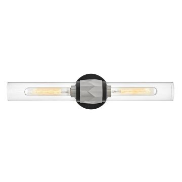 Hinkley Lighting Ellison HK-ELLISON2-BK-BN Aplique de perete 2x40W/E27 IP44
