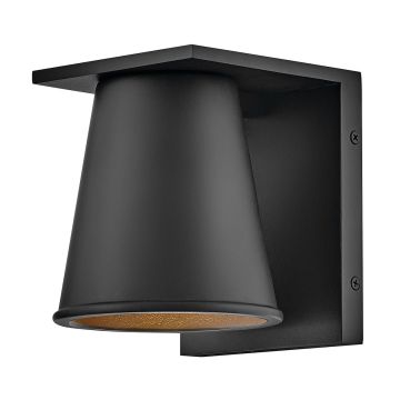 Hinkley Lighting Hans HK-HANS-S-BLK Aplique de perete 1x8W/GU10 2700K 560lm IP44