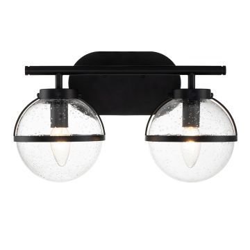 Hinkley Hollis HK-HOLLIS2-C-BK-BATH Aplique de perete 2x60W/E14 IP44