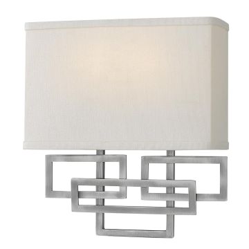 Hinkley Lighting LANZA HK-LANZA2-AN Aplique de perete 2x60W/E14