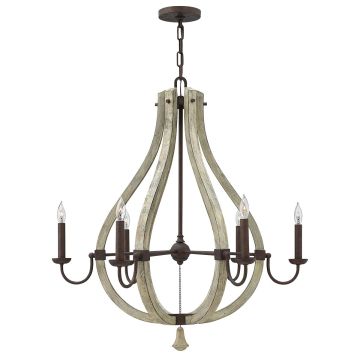 Hinkley Lighting MIDDLEFIELD HK-MIDDLEFIELD6 Candelabru 6x60W/E14