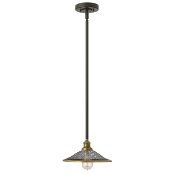 Hinkley Lighting RIGBY HK-RIGBY-P-KZ Lampă cu pendul 1x60W/E27