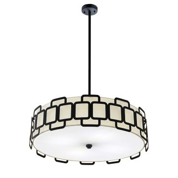 Hinkley Sabina HK-SABINA-4P-BK Lampă cu pendul 4x60W/E27