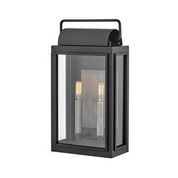 Hinkley Sag Harbor HK-SAG-HARBOR-M-BK Aplique de perete 2x40W/E14 IP44