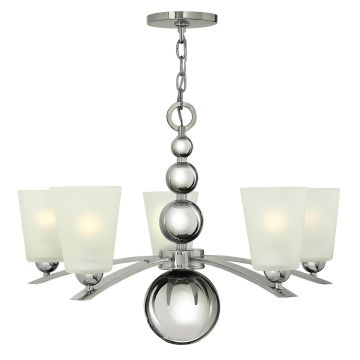 Hinkley Lighting ZELDA HK-ZELDA5-PN Candelabru 5x60W/E27