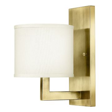 Hinkley Lighting Hampton HK-HAMPTON1-BB Aplique de perete 1x60W/E27 IP20