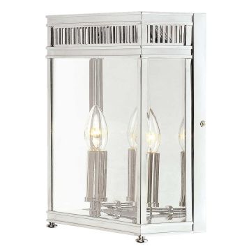 Elstead Lighting HOLBORN HL7-M-PC Aplique de perete 2x60W/E14 IP44