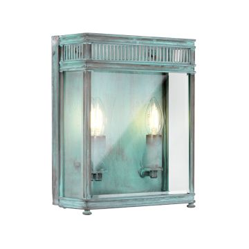 Elstead Lighting Holborn HL7-M-VDG Aplique de perete 2x40W/E14 IP44