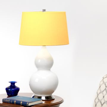 Elstead Lighting Isla ISLA-PN-TL-YELLOW Lampă de masă 1x60 W/E27