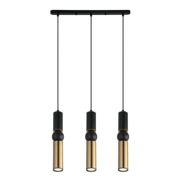 Italux ISIDORA PND-14290-3A-BK-BRO Lampă cu pendul 3x25W/GU10 IP20
