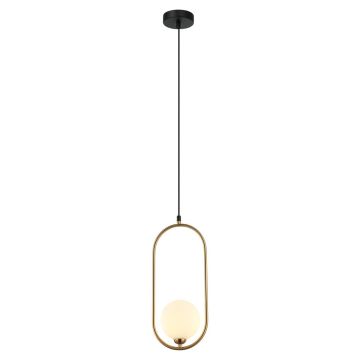 Italux LUPUS PND-3965-1-BRO Lampă cu pendul 1x25W/G9 IP20