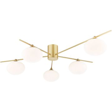 Dar Lighting Jasper JAS5435 Lampă de tavan 5x25w/g9