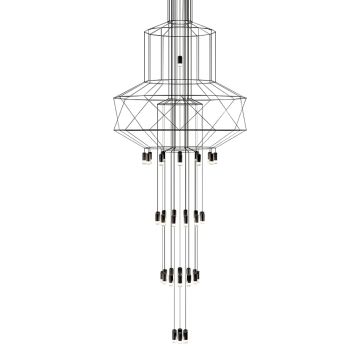 King Home FLUSSO JD0032-43P Lampă cu pendul 43x3W/G9 3000K 1320LM IP20