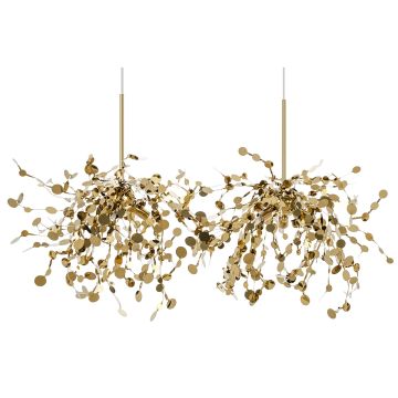 King Home MONETE JD8653-2.GOLD Lampă cu pendul 6x30W/G9 IP20