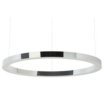 King Home RING JD8169-100.SILVER Lampă cu pendul 1x75W/LED 3000K 6000LM IP20
