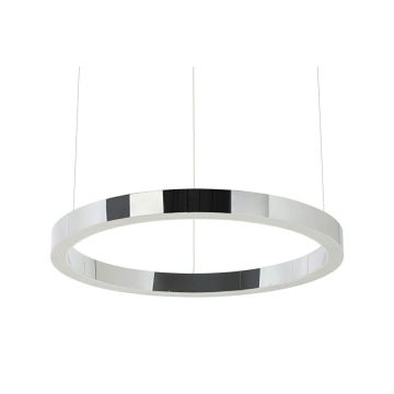 King Home RING JD8169-60.SILVER Lampă cu pendul 1x38W/LED 3000K 3000LM IP20
